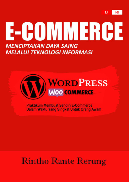 Sampul buku E-Commerce, Mencipta...